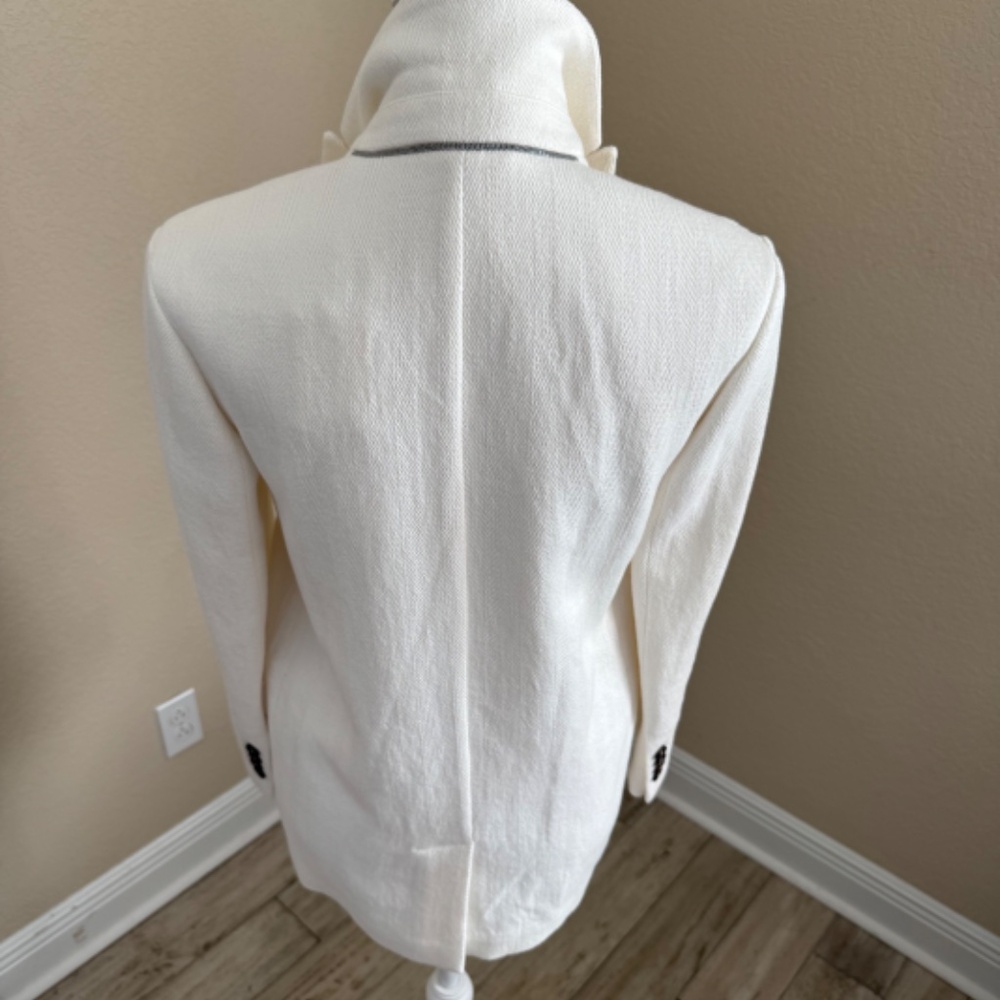NWT Brunello Cucinelli Cotton Linen Blazer - Picture 11 of 16